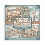 Stamperia White Christmas Collection - 8" x 8" Maxi Paper Pad [SBBSXB27]