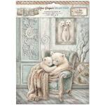 Stamperia White Christmas Collection - A4 Rice Paper Selection [DFSA4XWG]