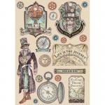 Stamperia Wooden Shapes - Sir Vagabond - Images [KLSP092]