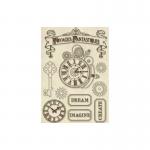 Stamperia Wooden Shapes - Voyages Fantastiques [KLSP055]