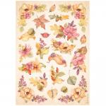 Stamperia Woodland Collection - A4 Rice Paper - Flowers [DFSA4816]