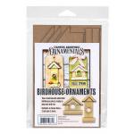 Stampers Anonymous Ornamentals - Birdhouse Ornaments [ORN01]