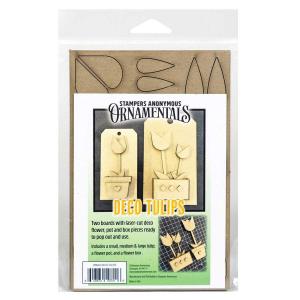 Stampers Anonymous Ornamentals - Deco Tulips [ORN03]