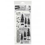 Stampers Anonymous / Tim Holtz Christmas Stamps & Stencil Set [THMM173]