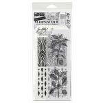 Stampers Anonymous / Tim Holtz Christmas Stamps & Stencil Set [THMM175]