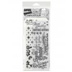 Stampers Anonymous / Tim Holtz Christmas Stamps & Stencil Set [THMM180]