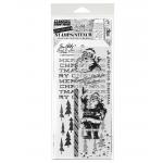 Stampers Anonymous / Tim Holtz Christmas Stamps & Stencil Set [THMM189]