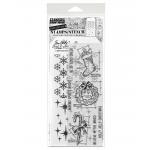 Stampers Anonymous / Tim Holtz Christmas Stamps & Stencil Set [THMM191]