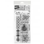 Stampers Anonymous / Tim Holtz Christmas Stamps & Stencil Set [THMM192]