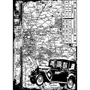 Stampers Anonymous / Tim Holtz Components Unmounted Rubber Stamps - Car [COM013]