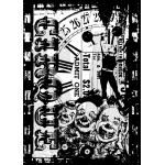 Stampers Anonymous / Tim Holtz Components Unmounted Rubber Stamps - Circus Freak [COM034]