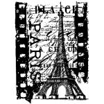 Stampers Anonymous / Tim Holtz Components Unmounted Rubber Stamps - Paris Film [COM035]
