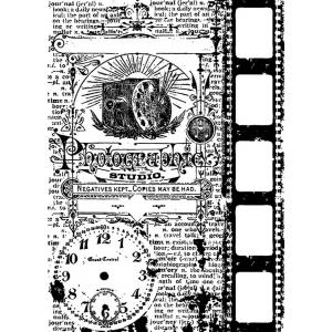 Stampers Anonymous / Tim Holtz Components Unmounted Rubber Stamps - Photograph [COM019]