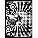 Stampers Anonymous / Tim Holtz Components Unmounted Rubber Stamps - Retro Carnival [COM030]