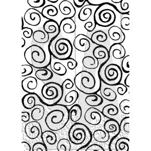 Stampers Anonymous / Tim Holtz Components Unmounted Rubber Stamps - Swirls [COM012]