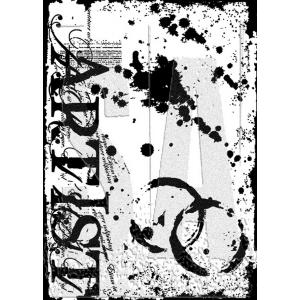 Stampers Anonymous / Tim Holtz Components Unmounted Rubber Stamps - The Artist [COM020]