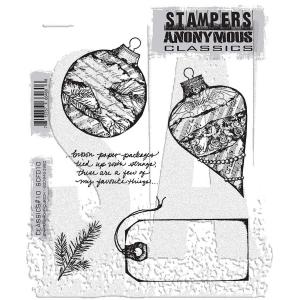 Stampers Anonymous / Tim Holtz Curations Classics Unmounted Rubber Stamps - Classics #10 [SCF010]