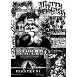 Stampers Anonymous / Tim Holtz Curations Components Unmounted Rubber Stamps - First Christmas [COM026]