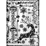 Stampers Anonymous / Tim Holtz Curations Components Unmounted Rubber Stamps - Reindeer Games [COM027]