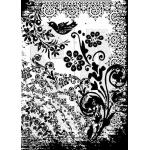 Stampers Anonymous / Tim Holtz Curations Components Unmounted Rubber Stamps - Tattoo You [COM032]