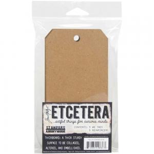 Stampers Anonymous / Tim Holtz Curations Etcetera - Thickboard #8 Tags [THETC005]