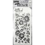 Stampers Anonymous / Tim Holtz Curations Layering Stencil - Floral [THS077]