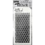 Stampers Anonymous / Tim Holtz Curations Layering Stencil - Honeycomb [THS005]