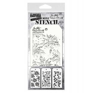 Stampers Anonymous / Tim Holtz Curations Mini Layering Stencil Set [THMST019]