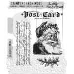 Stampers Anonymous / Tim Holtz Curations Unmounted Rubber Stamps - Letter To Santa [CMS053]
