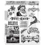 Stampers Anonymous / Tim Holtz Curations Unmounted Rubber Stamps - Mini Holidays [CMS066]
