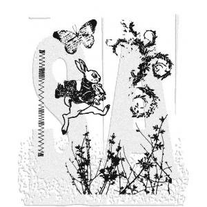 Stampers Anonymous / Tim Holtz Curations Unmounted Rubber Stamps - Spring Sprung [CMS084]