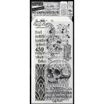 Stampers Anonymous / Tim Holtz Halloween Stamps & Stencil Set - Foreboding [THMM200]