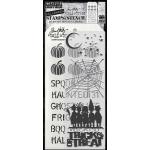 Stampers Anonymous / Tim Holtz Halloween Stamps & Stencil Set - Halloween Cutouts [THMM203]