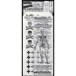 Stampers Anonymous / Tim Holtz Halloween Stamps & Stencil Set - The Chemist [THMM202]
