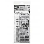 Stampers Anonymous / Tim Holtz Halloween Stamps & Stencil Set [THMM148]