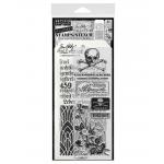 Stampers Anonymous / Tim Holtz Halloween Stamps & Stencil Set [THMM172]