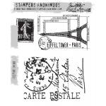 Stampers Anonymous/Tim Holtz Unmounted Rubber Stamps - [CMS009] I See Paris
