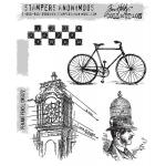 Stampers Anonymous/Tim Holtz Unmounted Rubber Stamps - [CMS072] Pen & Pencil