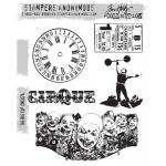 Stampers Anonymous/Tim Holtz Unmounted Rubber Stamps - [CMS074] The Big Top