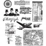 Stampers Anonymous/Tim Holtz Unmounted Rubber Stamps - [CMS124] Warehouse District