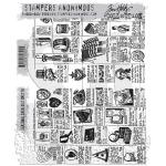 Stampers Anonymous/Tim Holtz Unmounted Rubber Stamps - [CMS178] Seasonal Catalog 2