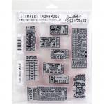 Stampers Anonymous/Tim Holtz Unmounted Rubber Stamps - [CMS337] Ticket Booth