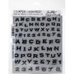 Stampers Anonymous/Tim Holtz Unmounted Rubber Stamps - [CMS370] Blockprint
