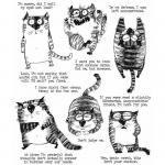 Stampers Anonymous/Tim Holtz Unmounted Rubber Stamps - [CMS392] Snarky Cat