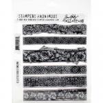 Stampers Anonymous/Tim Holtz Unmounted Rubber Stamps - [CMS399] Eclectic Edges
