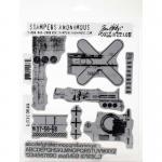 Stampers Anonymous/Tim Holtz Unmounted Rubber Stamps - [CMS404] Glitch 2