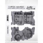 Stampers Anonymous/Tim Holtz Unmounted Rubber Stamps - [CMS406] Inventor 9