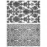 Stampers Anonymous/Tim Holtz Unmounted Rubber Stamps - [CMS414] Tapestry