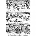 Stampers Anonymous/Tim Holtz Unmounted Rubber Stamps - [CMS425] Holiday Scenes