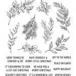 Stampers Anonymous/Tim Holtz Unmounted Rubber Stamps - [CMS429] Sketch Greenery
